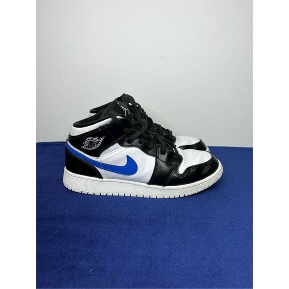 Air Jordan 1 Retro Mid GS Multi-Color Swoosh Boy’s size 6Y - Picture 2 of 10